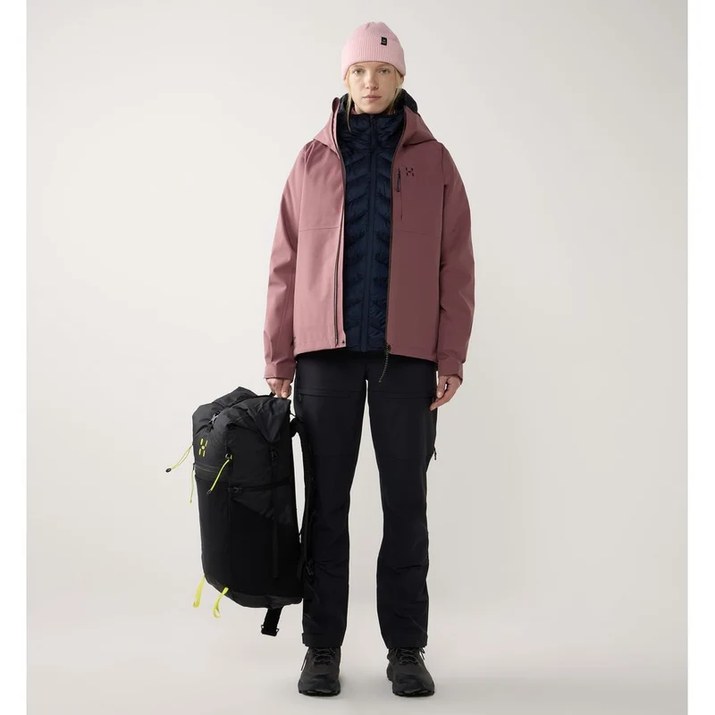 Haglöfs Front Proof II Jacket Damen Hardshelljacke misty-mauve