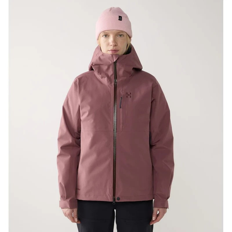 Haglöfs Front Proof II Jacket Damen Hardshelljacke misty-mauve