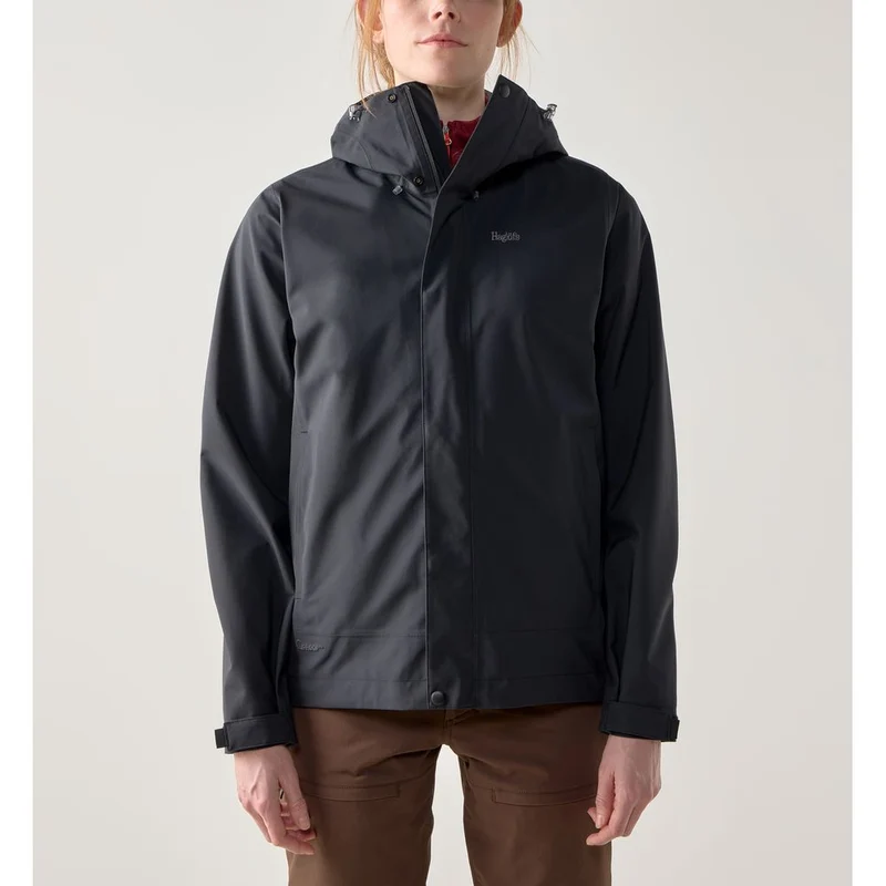 Haglöfs Breeze Proof Jacket Damen Outdoorjacke true-black