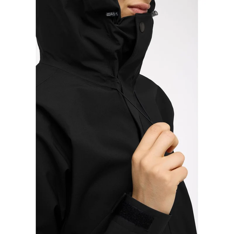 Haglöfs Breeze Proof Jacket Damen Outdoorjacke true-black