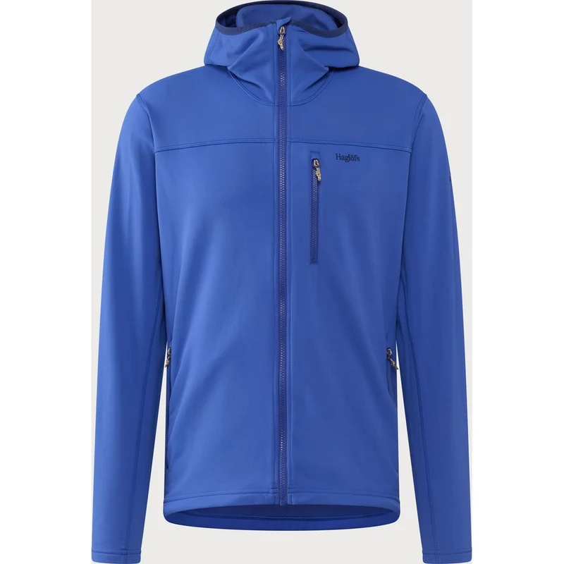Haglöfs Rosson Mid Hood Midlayer Herren northern-blue