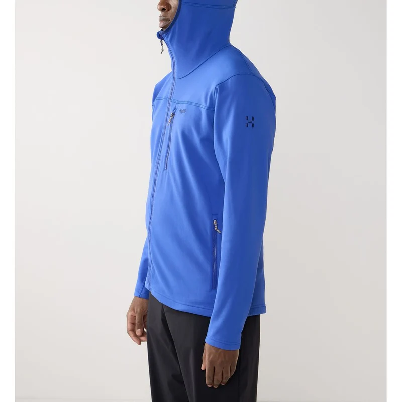 Haglöfs Rosson Mid Hood Midlayer Herren northern-blue