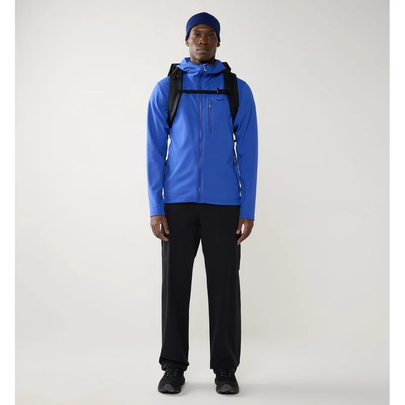 Haglöfs Rosson Mid Hood Midlayer Herren northern-blue