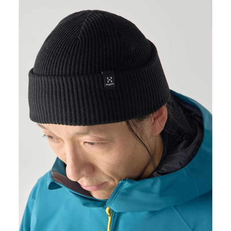 Haglöfs Vassi Beanie Mütze true-black