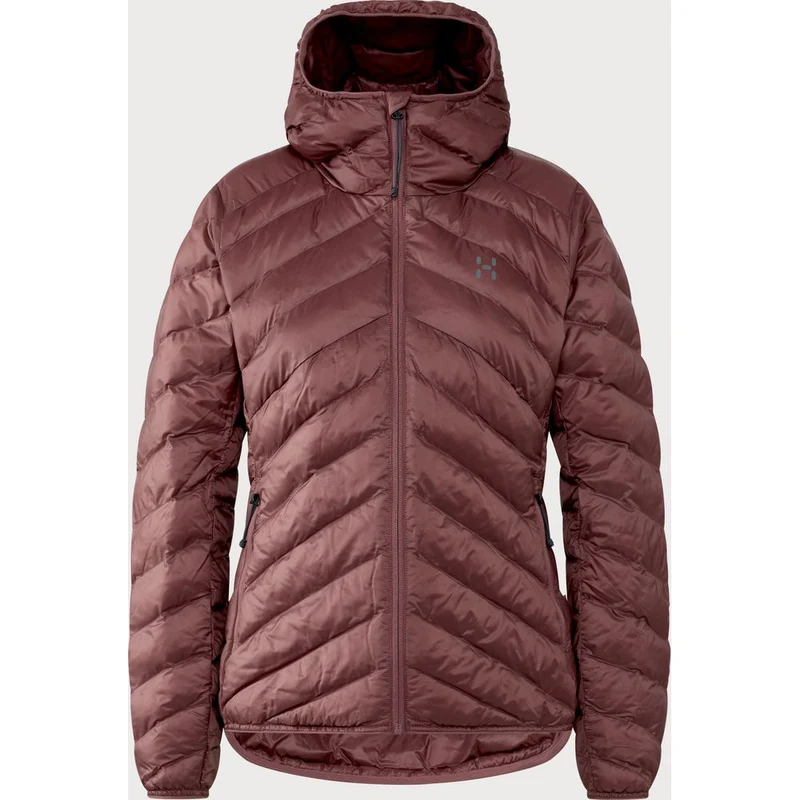 Haglöfs Särna Mimic II Hood Isolationsjacke Damen misty-mauve