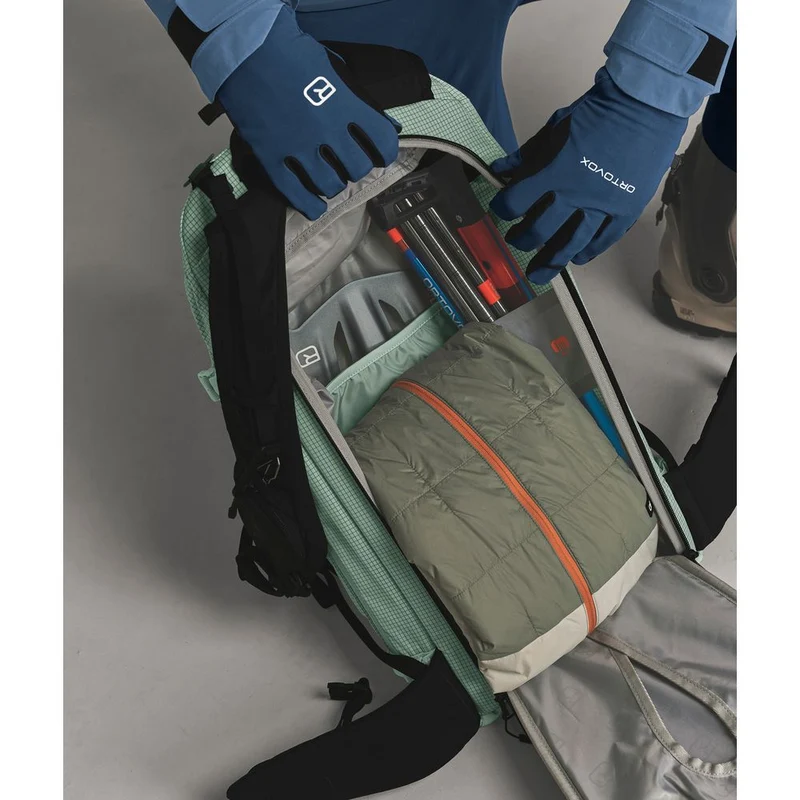 Ortovox Switchback 27 Skitourenrucksack green-acid