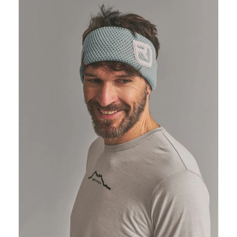 Ortovox Rock'n'wool Headband Stirnband dark-sage