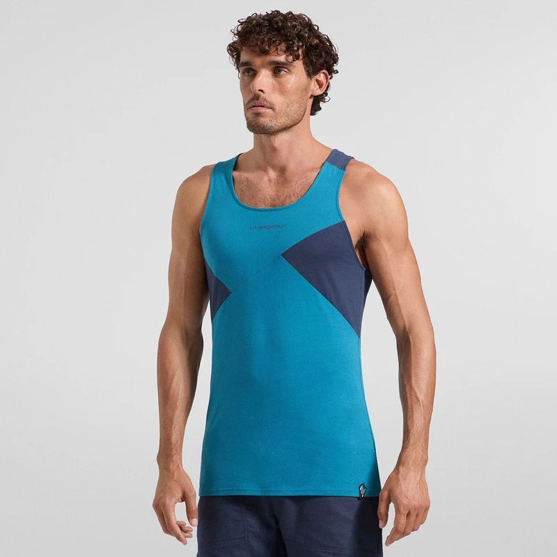 La Sportiva Dude Herren Tankshirt lake-night-sky