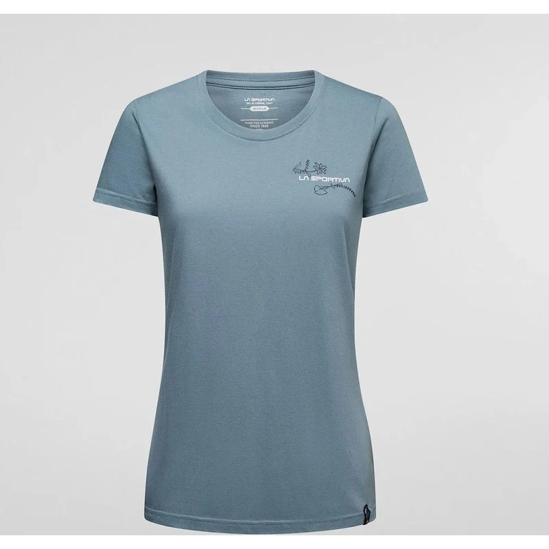 La Sportiva Climb Flower Damen T-Shirt limestone-night-sky