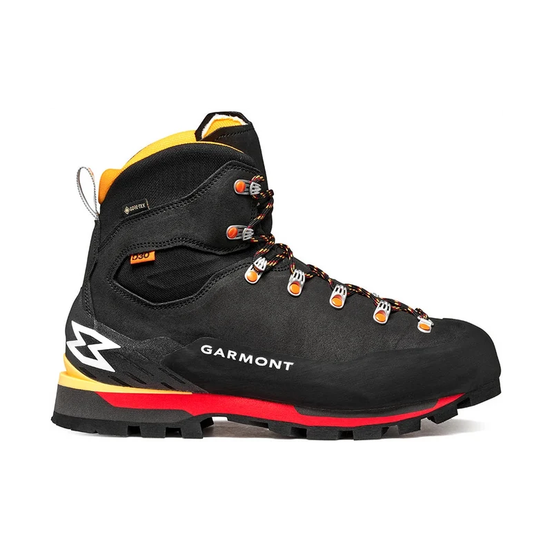 Garmont Pinnacle Evo GTX Black, robuster Bergschuh mit Gore-Tex für Alpin und Trekking