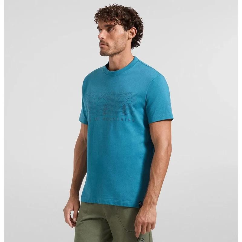 La Sportiva Made Of Mountain Herren T-Shirt lake-night-sky