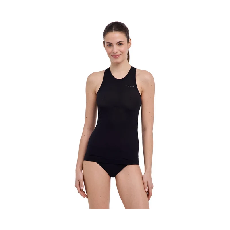 Falke Camisole Cool W Black, leichtes Damen Funktions-Top für Sport und Alltag