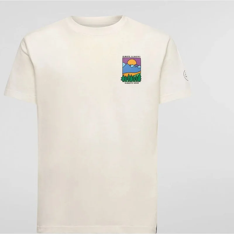 La Sportiva Always Climbing Herren Klettershirt chalk