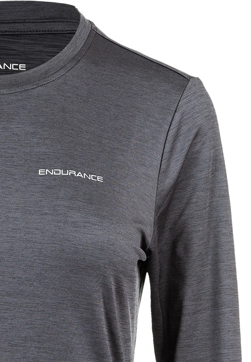 ENDURANCE Maje W Melange L-S Funktionsshirt Damen