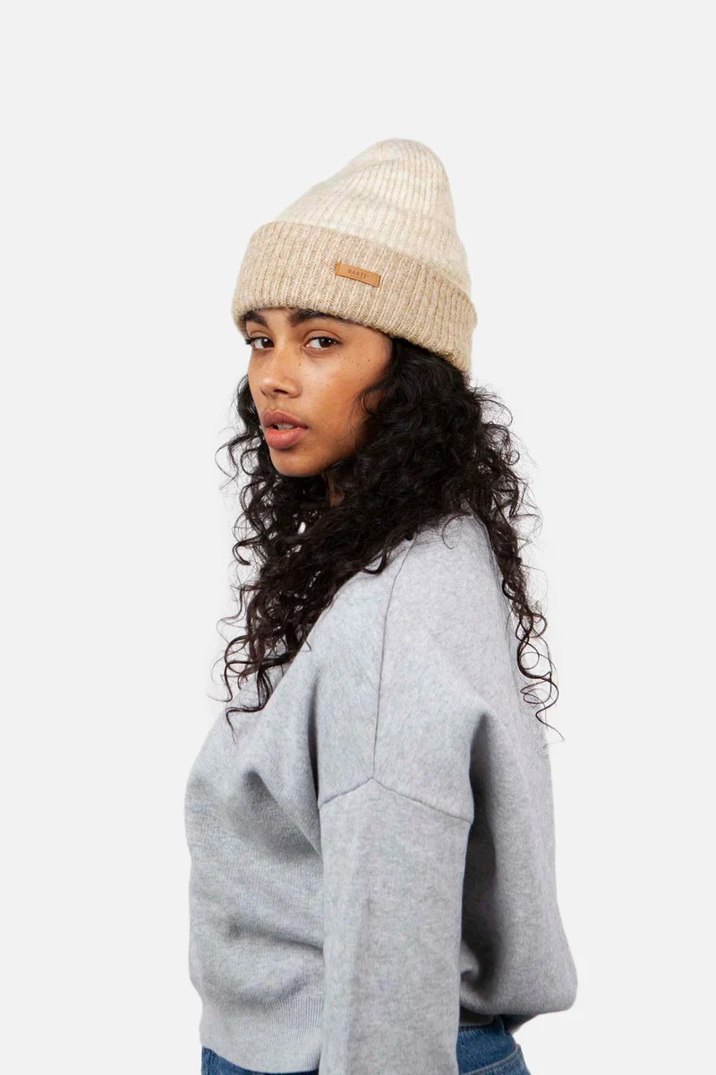BARTS Damen Arlenas Beanie Wickelhut Cream