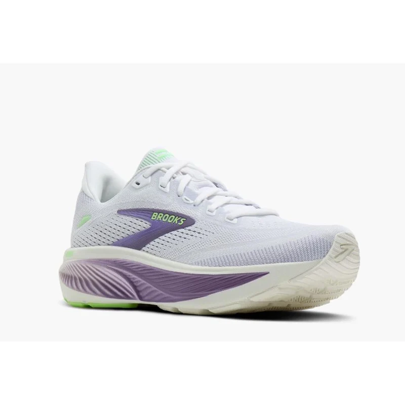 Brooks Ghost 18 Women white purple hebe green