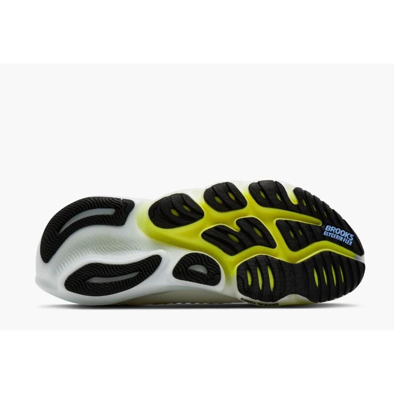 Brooks Glycerin Flex Men white cyber yellow nightlife
