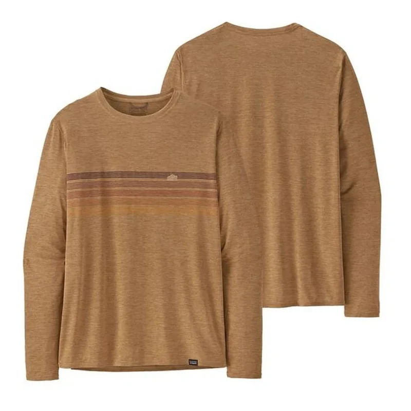 M's L/S Cap Cool Daily Graphic Shirt