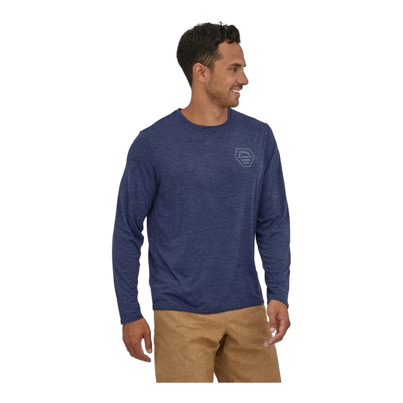 M's L/S Cap Cool Daily Graphic Shirt