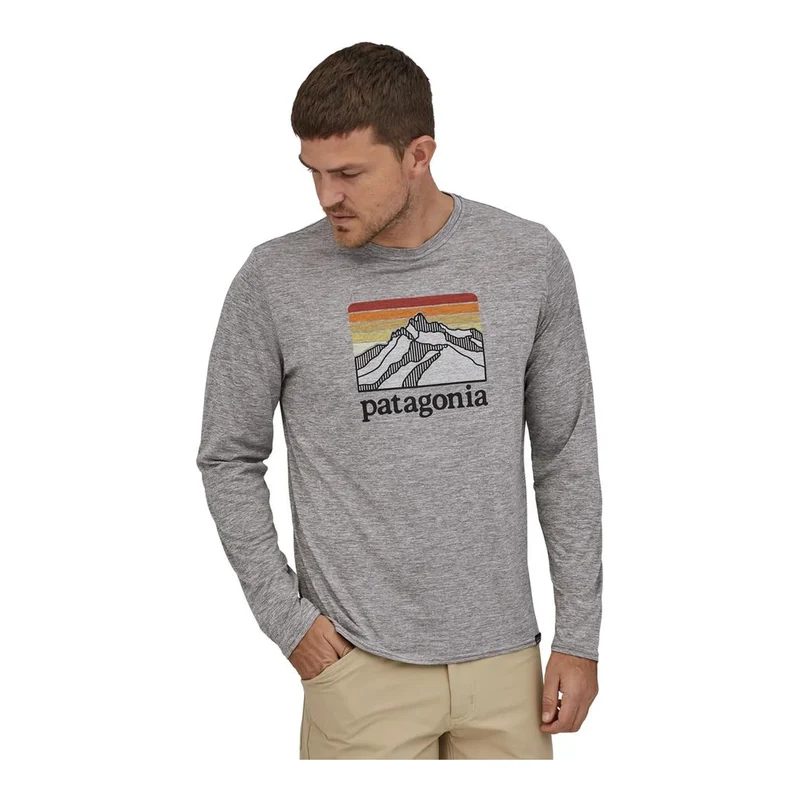 M's L/S Cap Cool Daily Graphic Shirt
