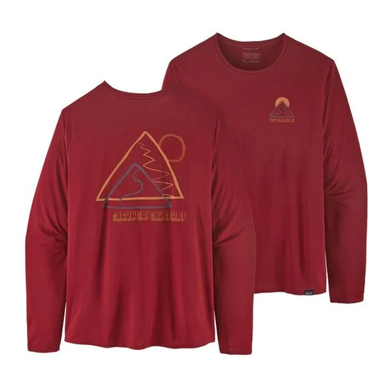 M's L/S Cap Cool Daily Graphic Shirt