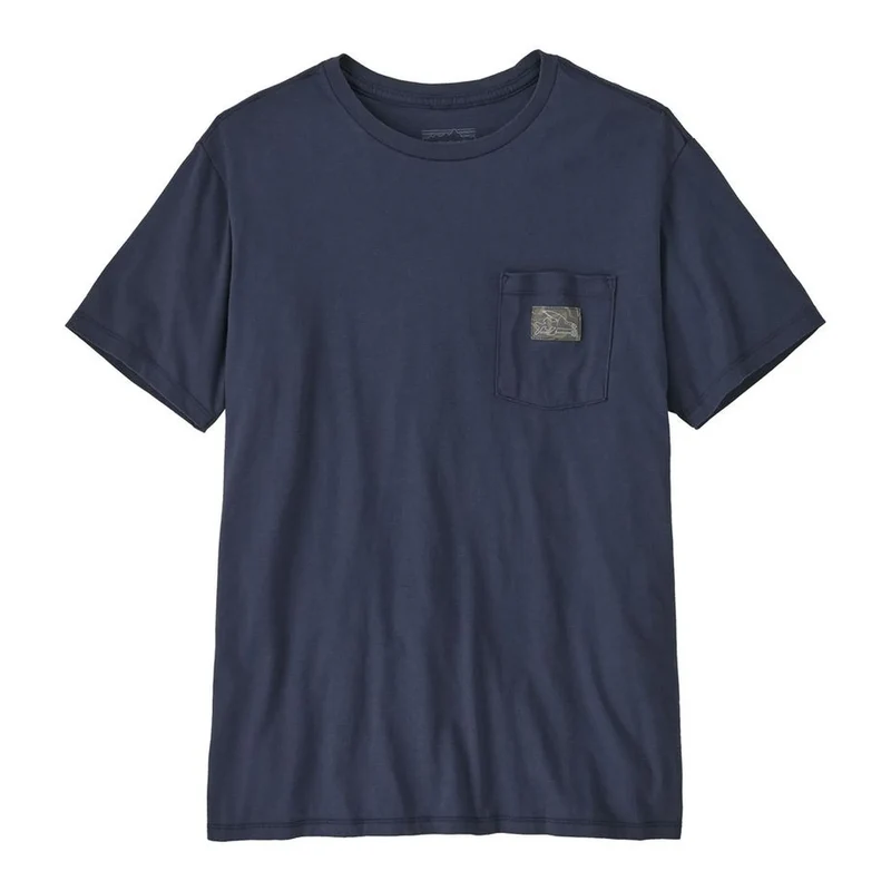 Flying Fish Tides Organic Pocket T-Shirt