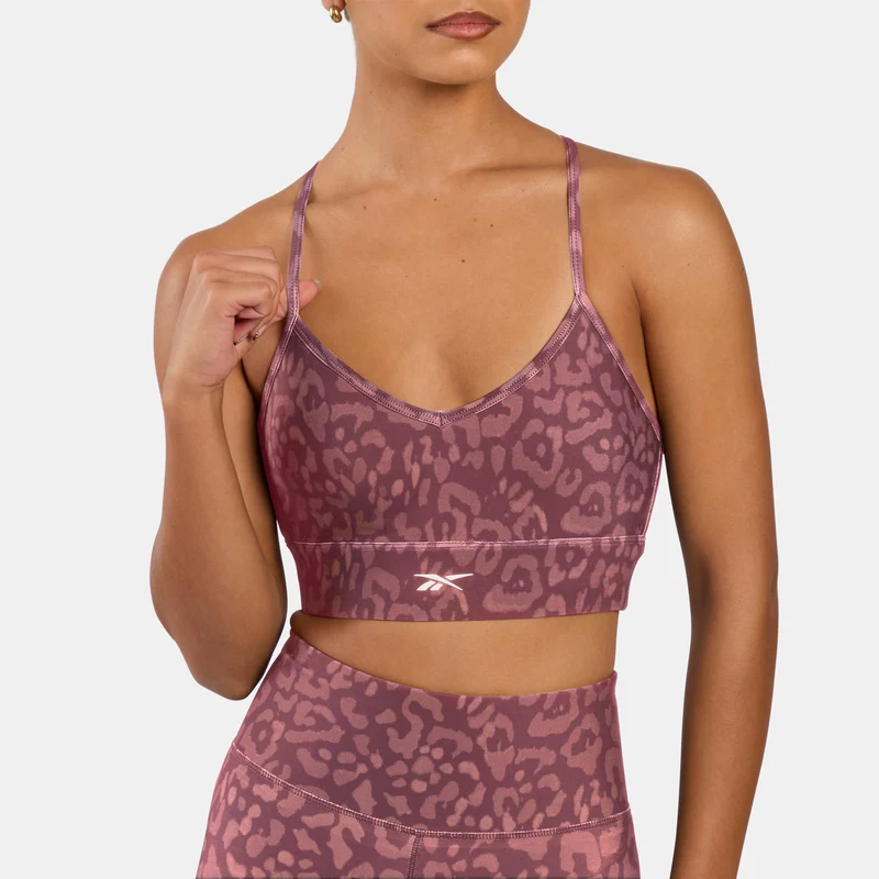ID Train Printed Tri-Back Sports Bra