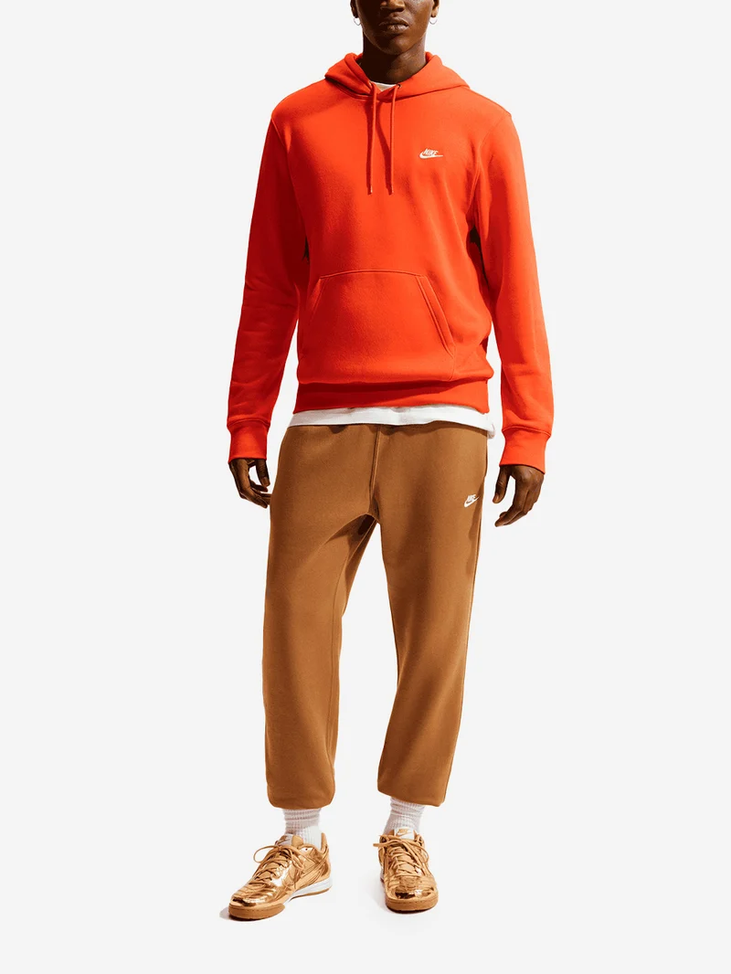 Pantaloni jogger marrone chiaro con Swoosh