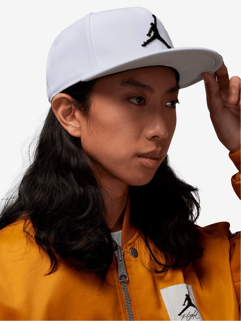 Cappello regolabile Jumpman Pro bianco