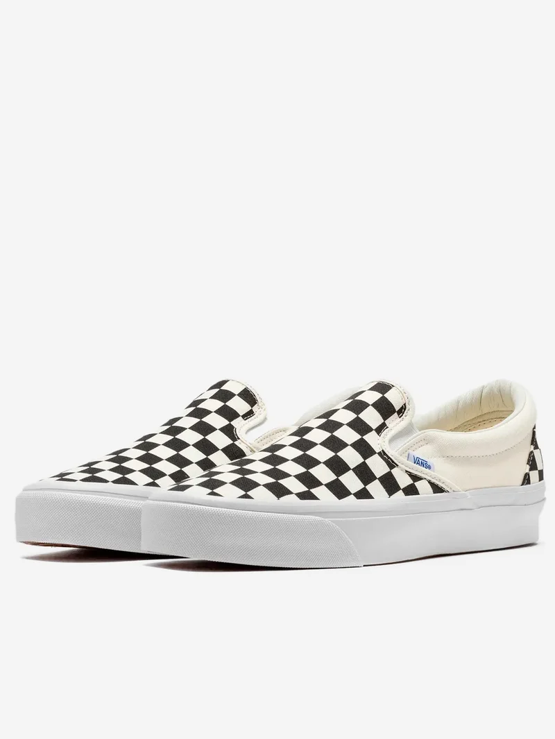 LX Slip-On Reissue 98 Checkboard nere e bianche
