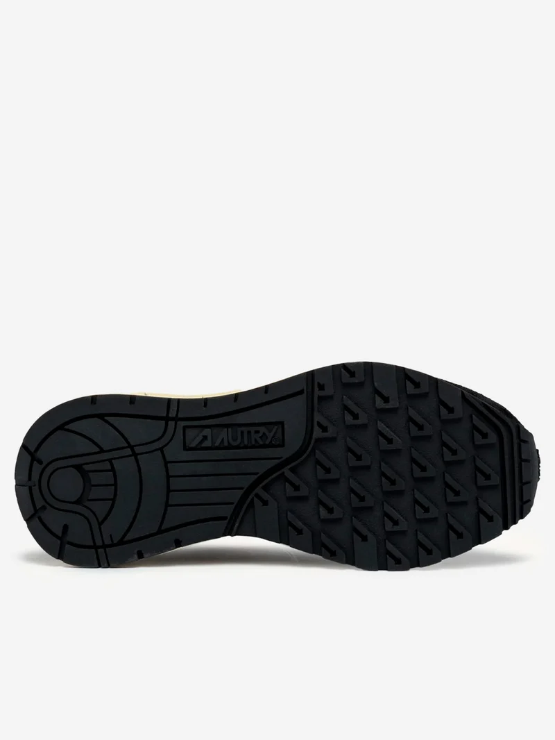W Reelwind Low in nylon e suede nera
