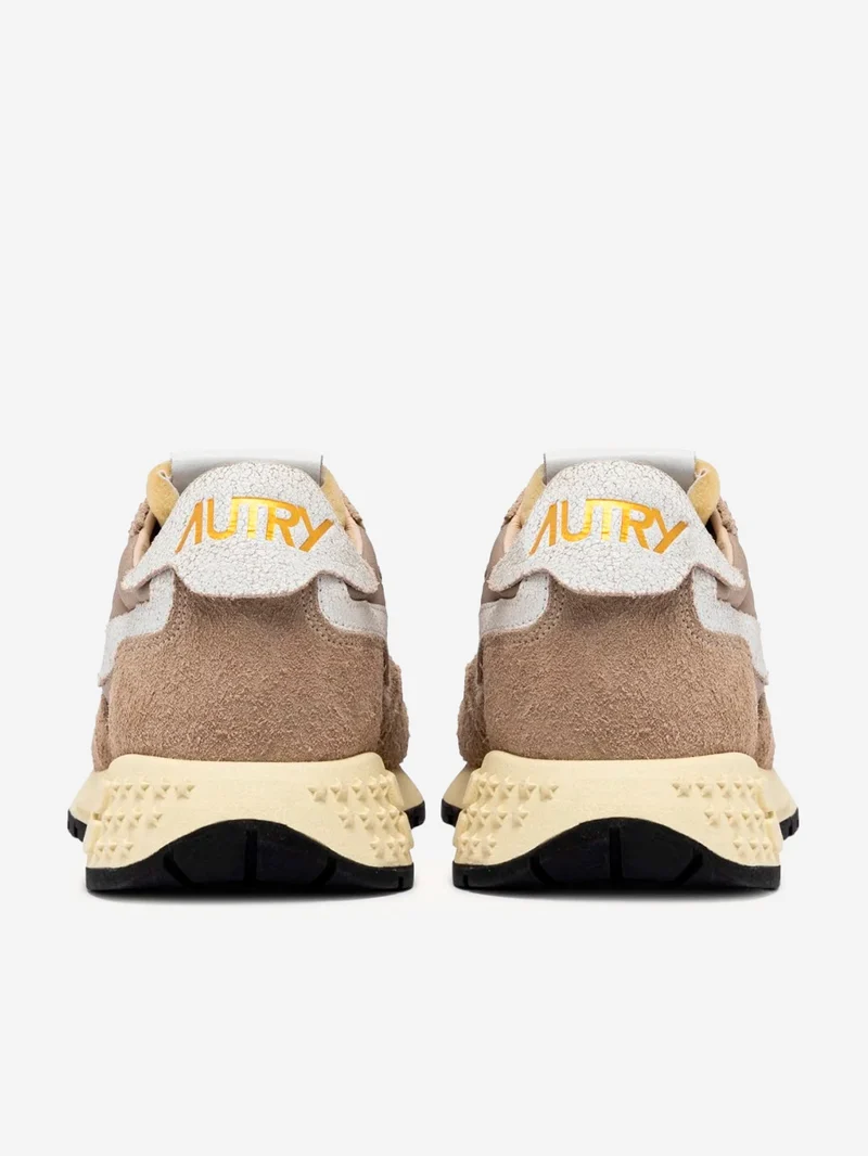 M Reelwind Low in nylon e suede beige