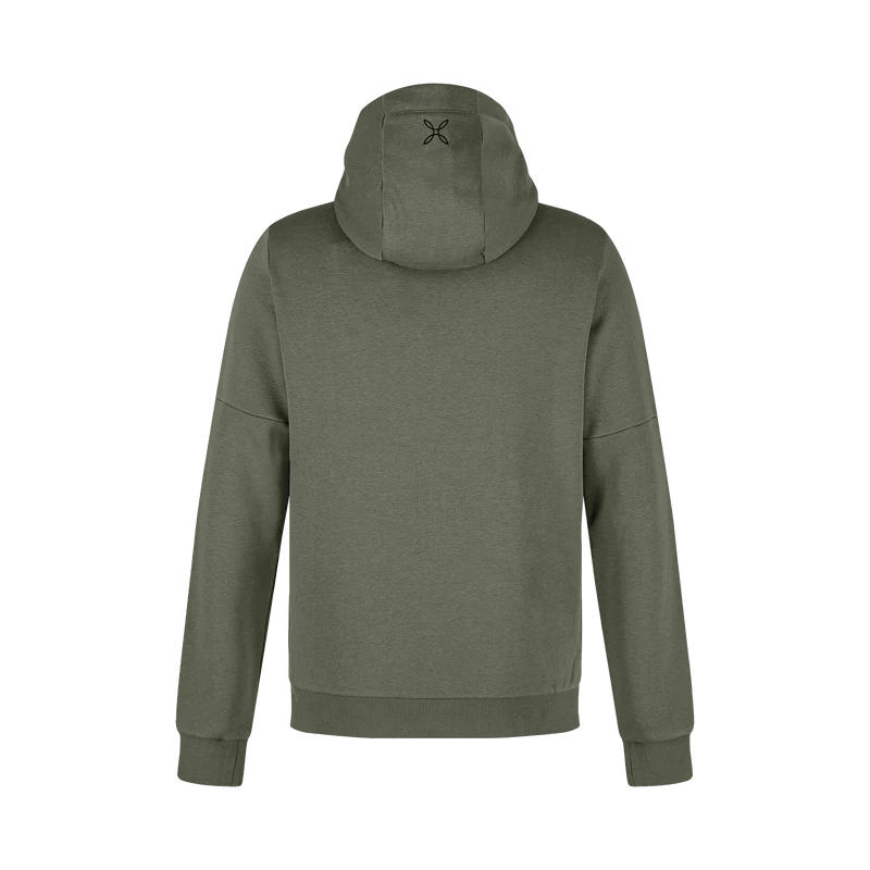 LOGO COTTON HOODED MAGLIA