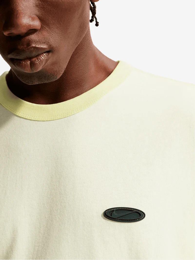 T-shirt Premium lime effetto gradient
