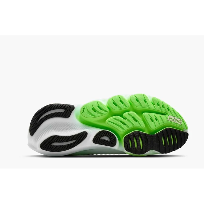 Brooks Glycerin Flex Men white green gecko phantom