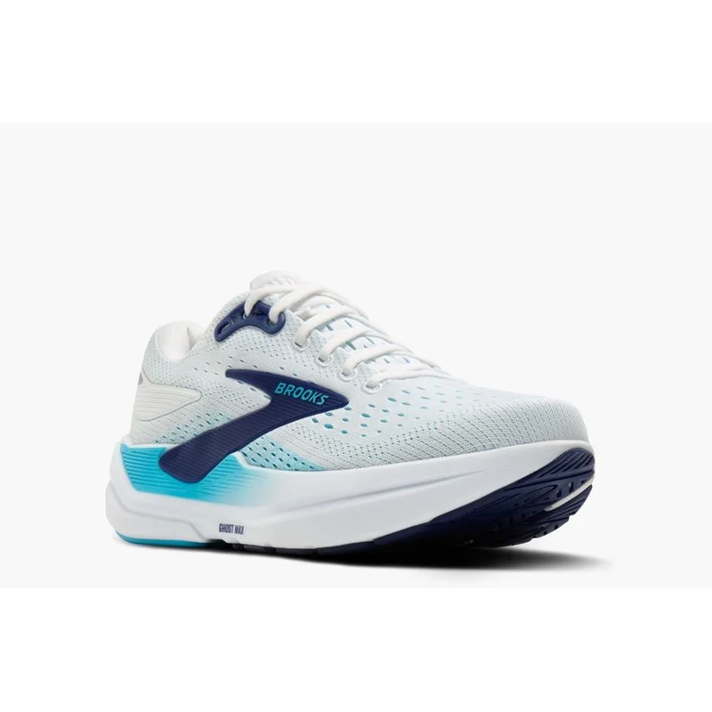 Brooks Ghost Max 3 Men bright white beacon blue teal