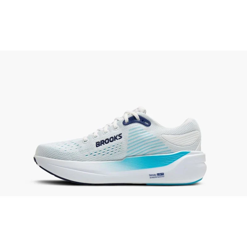 Brooks Ghost Max 3 Men bright white beacon blue teal