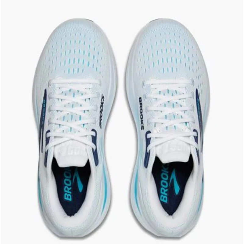 Brooks Ghost Max 3 Men bright white beacon blue teal