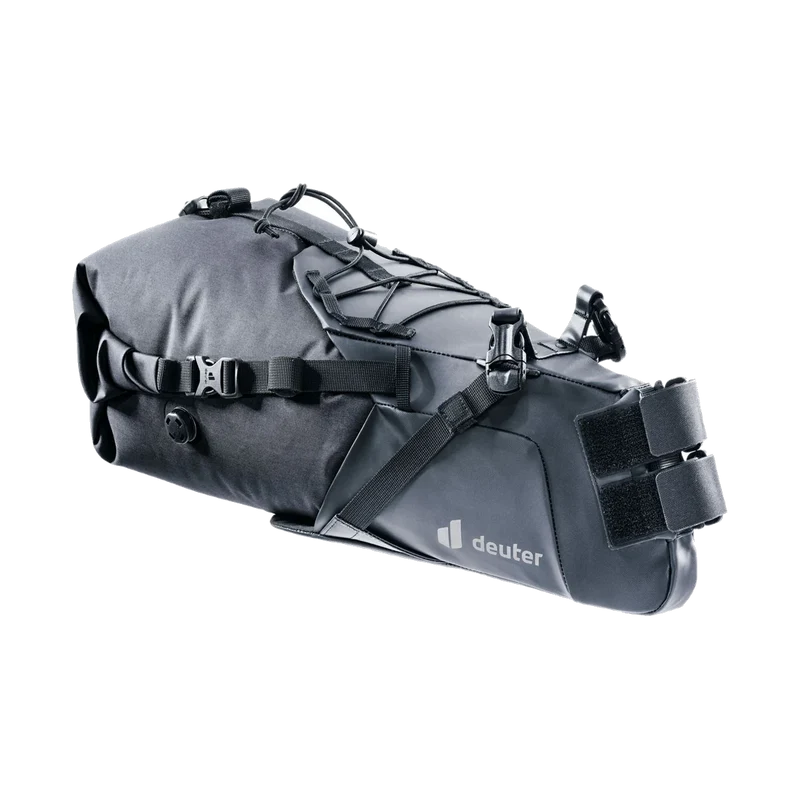 Deuter Cabezon SB 16 Black, robuste Satteltasche für Bikepacking und Touren