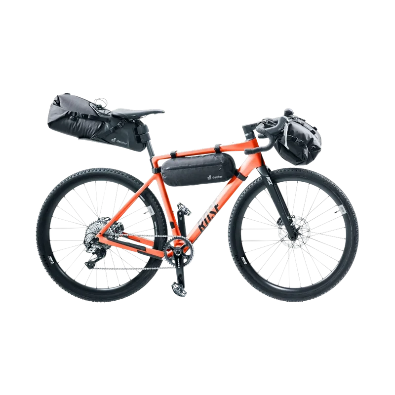 Deuter Cabezon SB 16 Black, robuste Satteltasche für Bikepacking und Touren