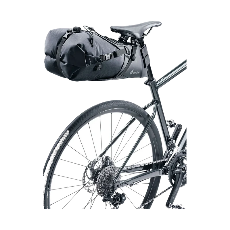 Deuter Cabezon SB 16 Black, robuste Satteltasche für Bikepacking und Touren