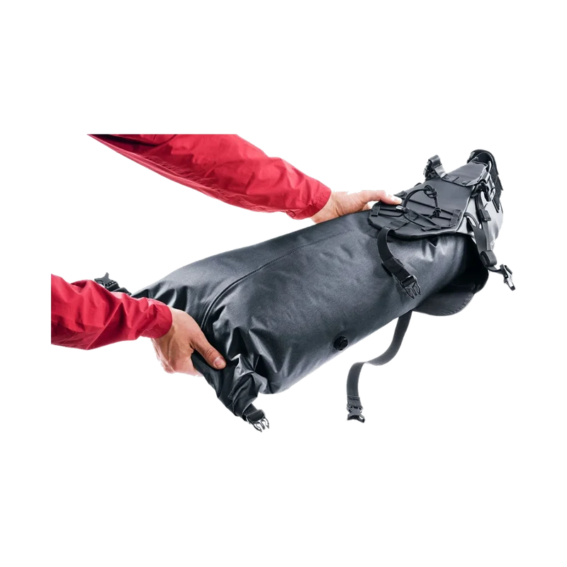 Deuter Cabezon SB 16 Black, robuste Satteltasche für Bikepacking und Touren