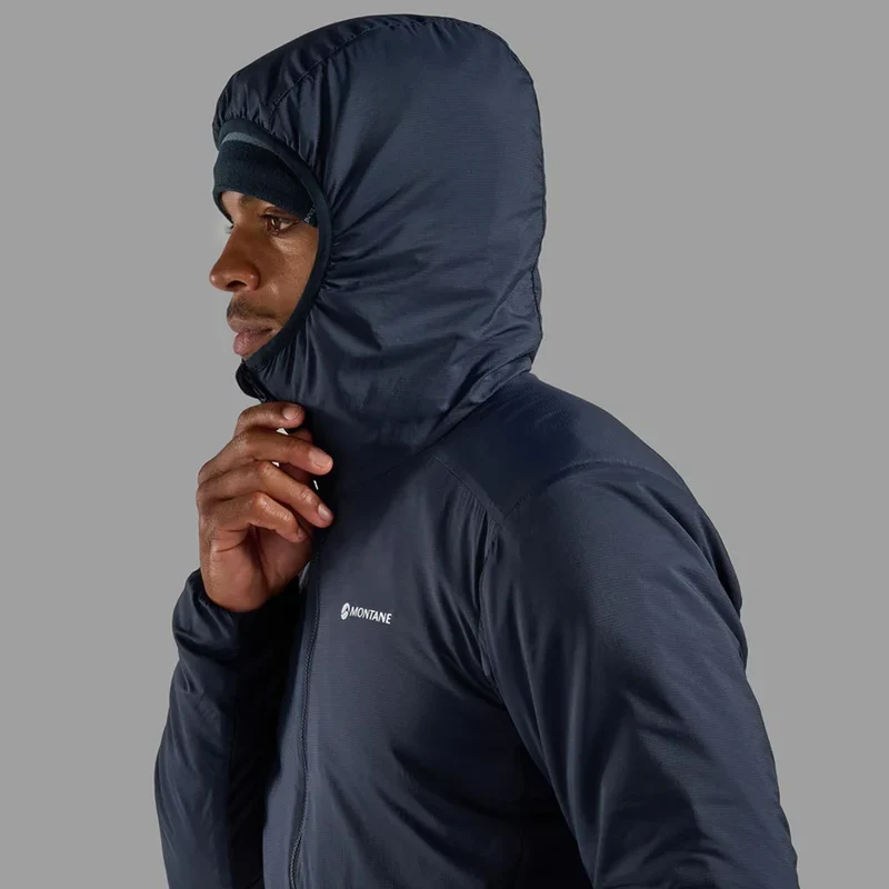 Montane Sirocco Hoodie Blue, leichter Hoody für Bergsport und Outdoor