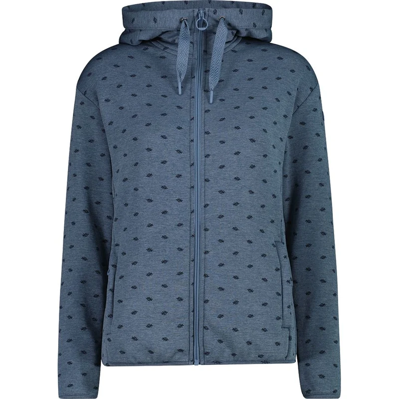 CMP Fix Hood Damen Fleecejacke space-mel