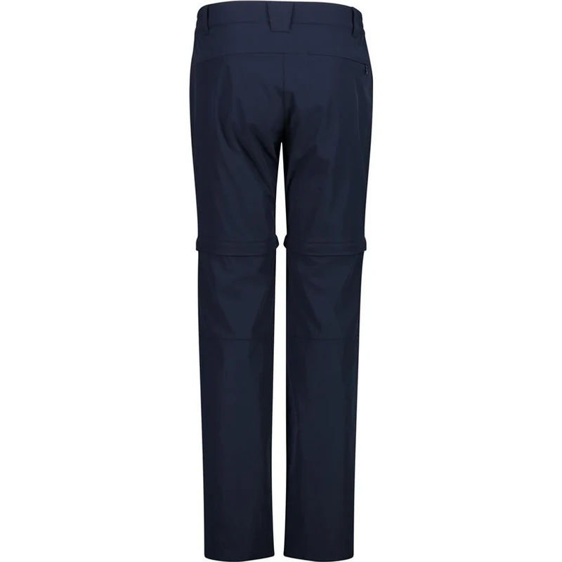 CMP Damen Zip Off Outdoorhose black-blue