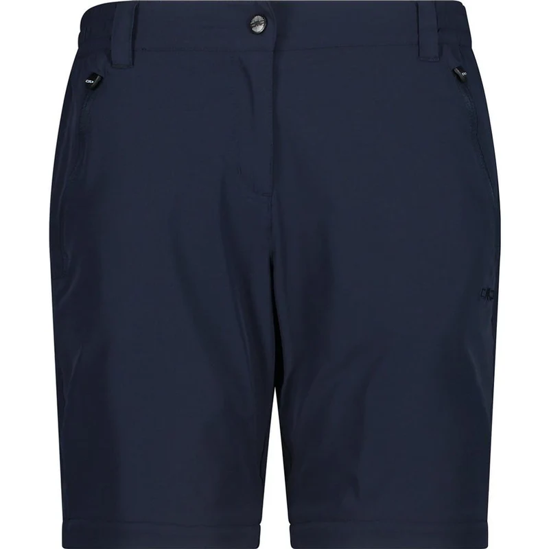 CMP Damen Zip Off Outdoorhose black-blue