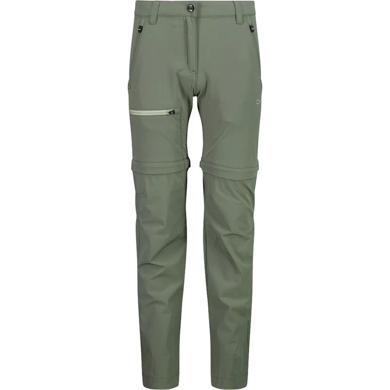 CMP G Zip Off Kinder Trekkinghose avocado