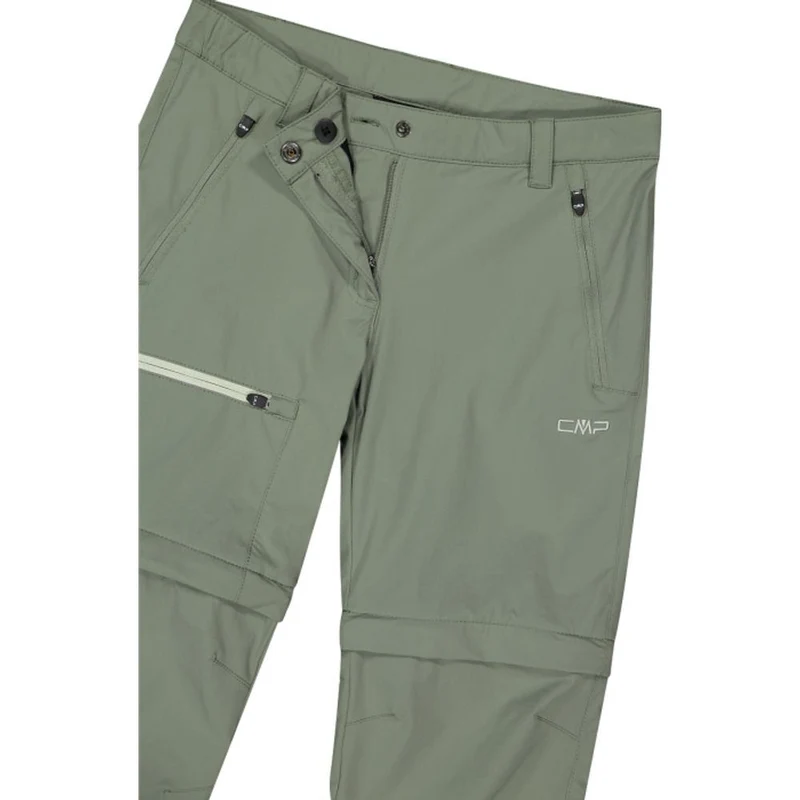 CMP G Zip Off Kinder Trekkinghose avocado