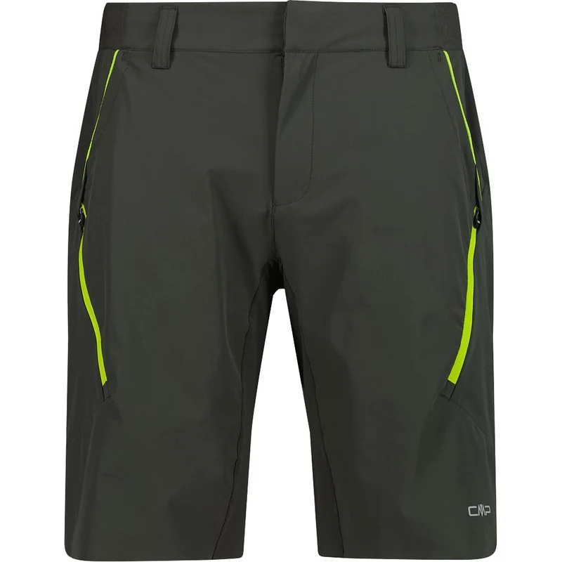 CMP Free Bike Bermuda With Inner Mesh Underwear Herren Fahrradshort pine