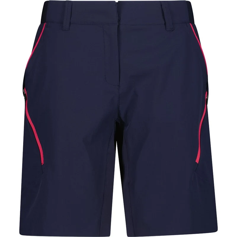 CMP Free Bike Bermuda With Inner Mesh Underwear Damen Fahrradshort bblue-magenta